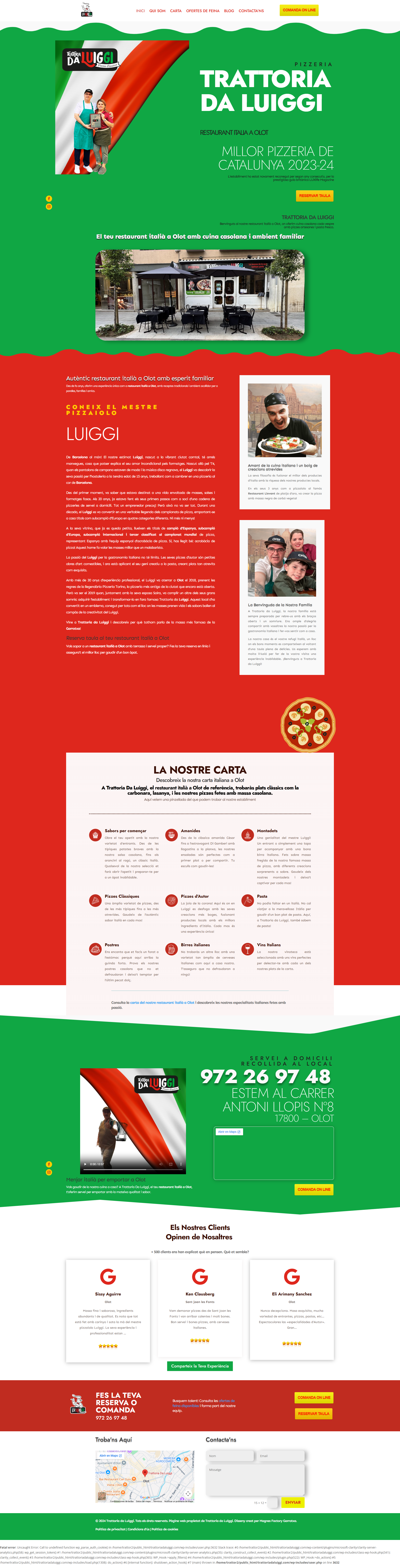 Captura completa de la versió anterior